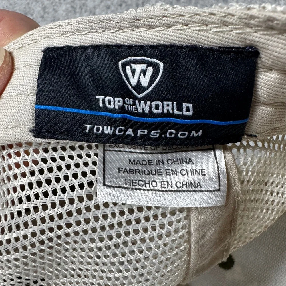 Top of the World Tennessee Volunteers Hat Mens OSFA Green Camo OHT Trucker Cap